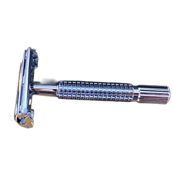 Van Der Hagen TWIST Adjustable Safety Razor Siver 5 Blades - Picture 4 of 10